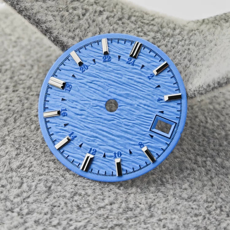 NH34 dial ripple surface 28.5mm Sterile Customizable Dial