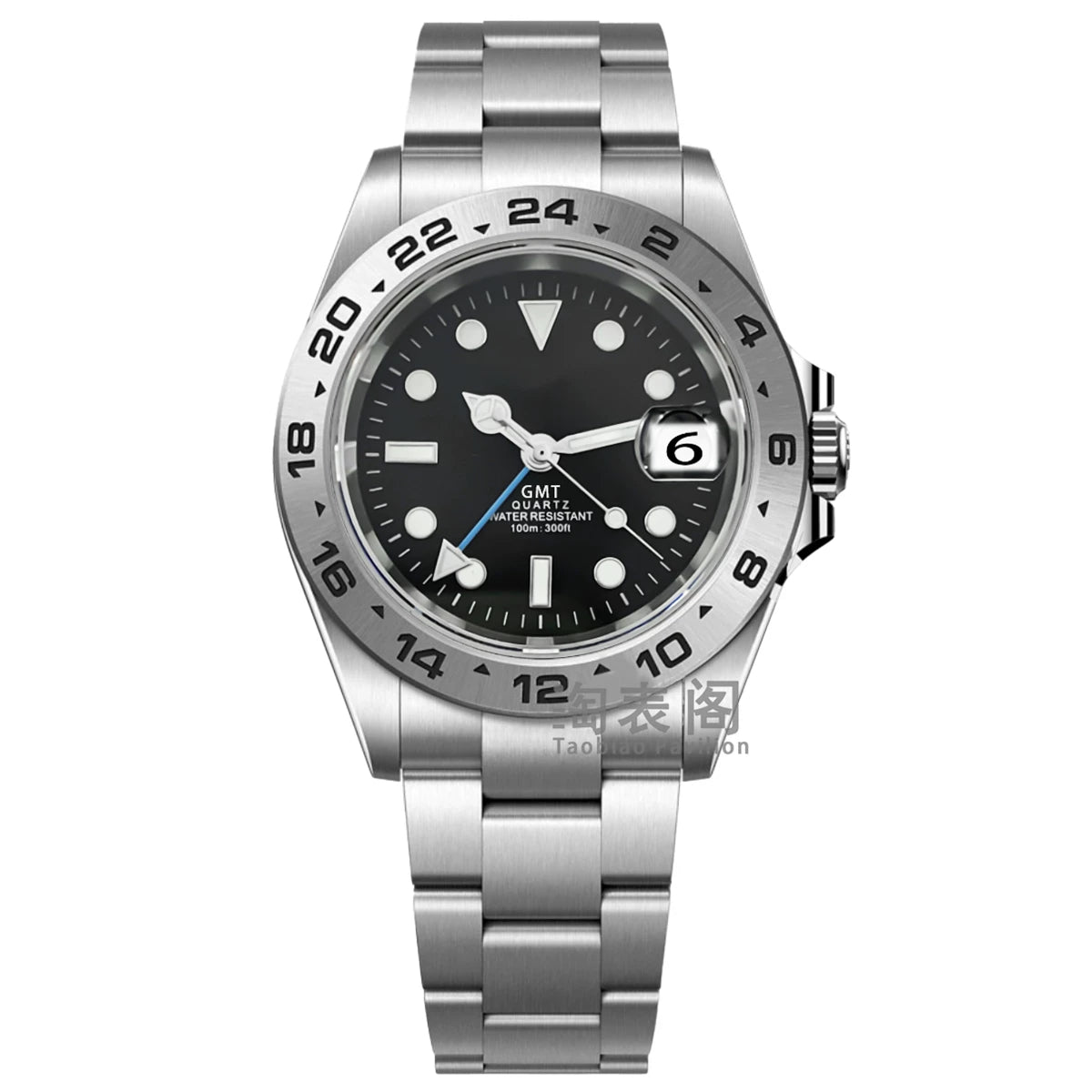 Small Stainless Steel Analog Quartz Dress Watch with Date Window 17 Day-Date Watches From Under $200 to Over $50,000 | Teddy  main image 3