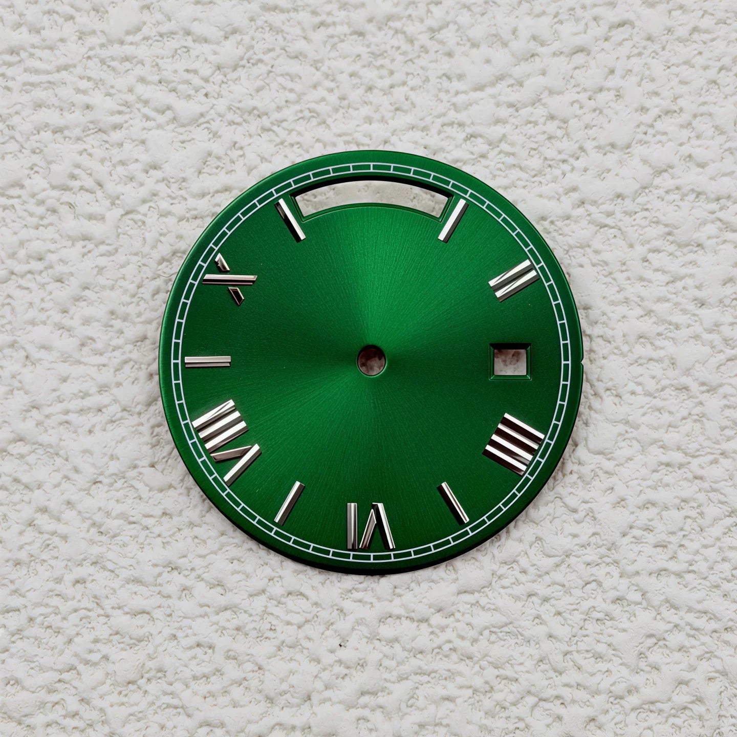 Sterile Miyota 8285 dial Roman Number 31MM Sunburst dial no lume
