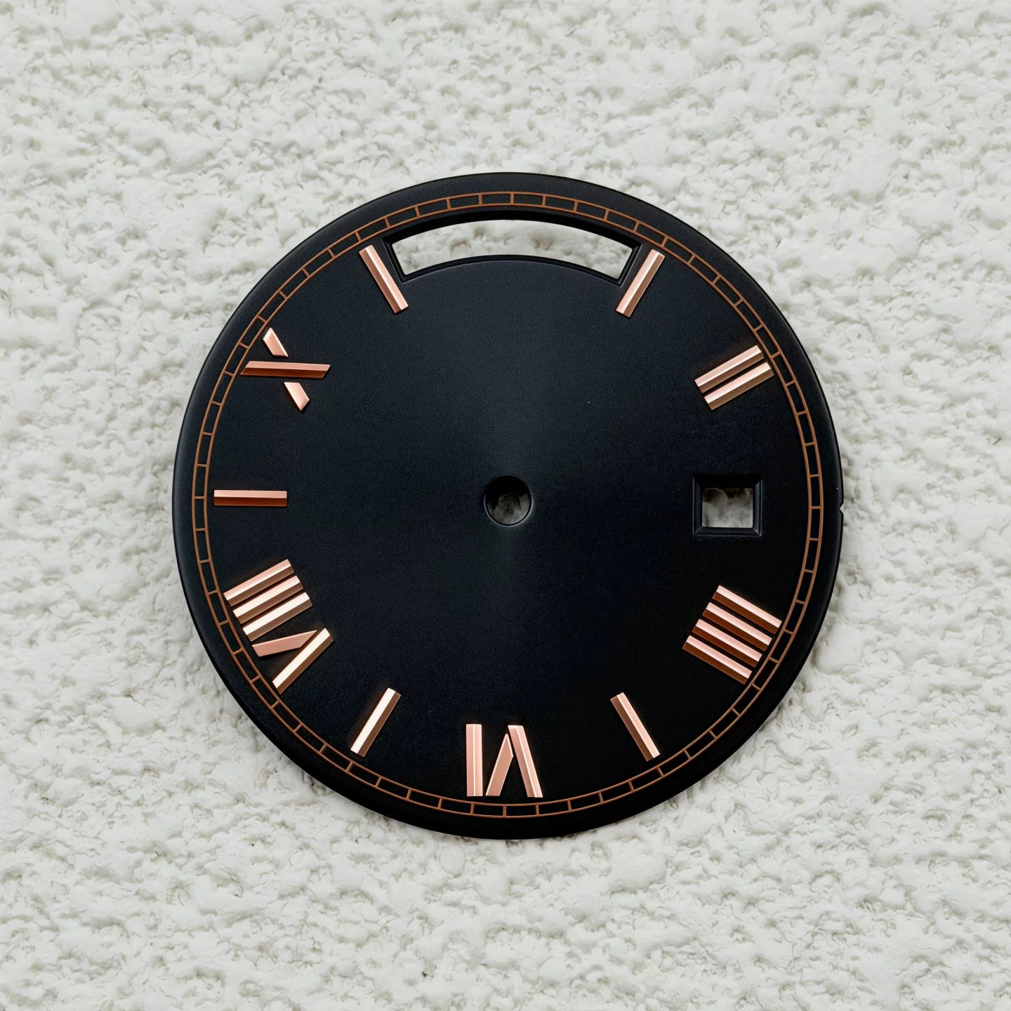 Sterile Miyota 8285 dial Roman Number 31MM Sunburst dial no lume