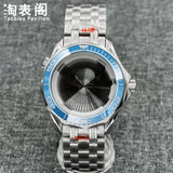 41Mm Seamaster 300 case for NH35/36 ETA2824 PT5000 Miyota 8215 Solid Back 10ATM Sapphire