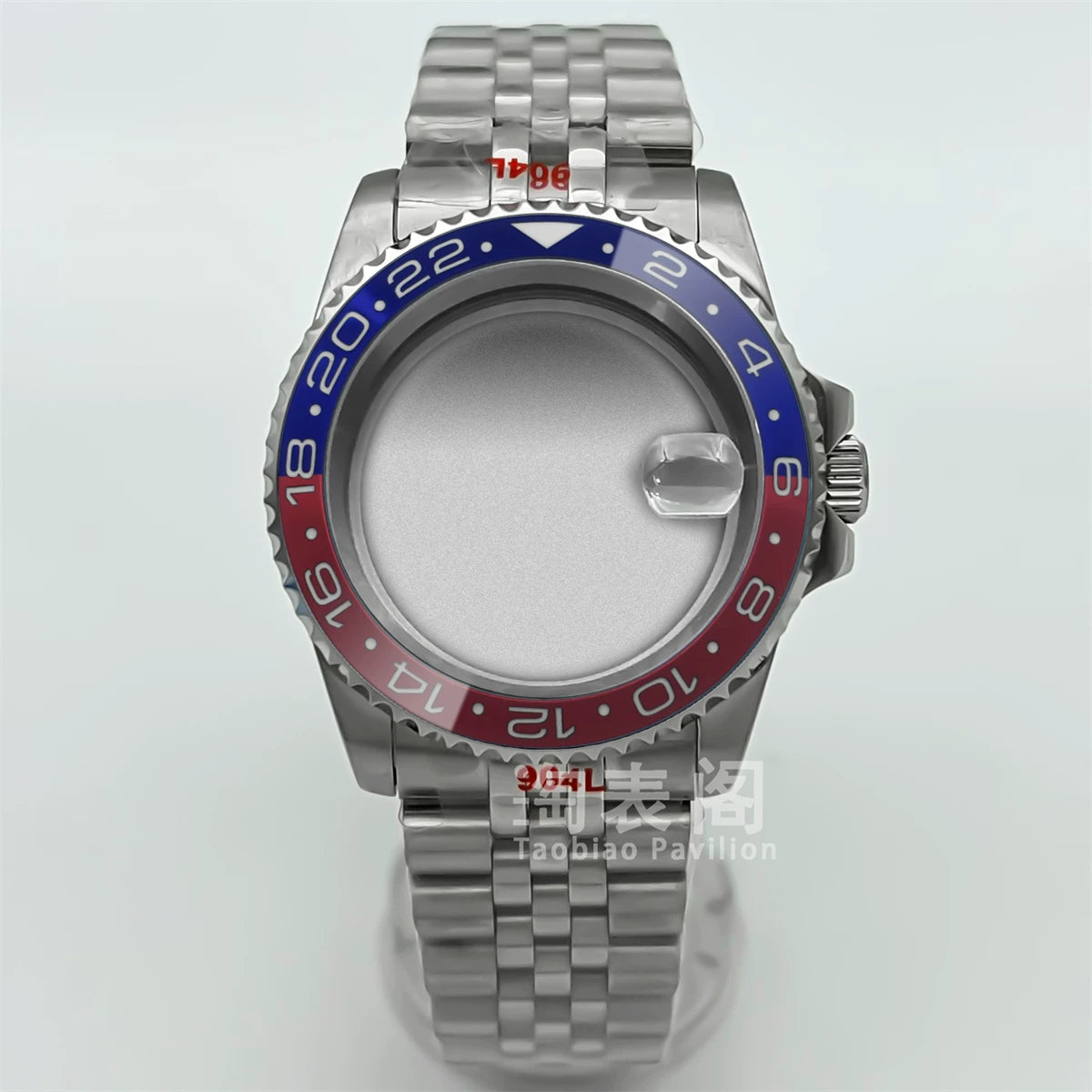 Modified Submariner Case 36mm/38mm GMT Case ceramic bezel sapphire glass for NH35 34 36 38 Etc movement