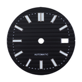 30.5MM Nautilus Dial Green luminous for NH35 mechanical automatic movement with hands