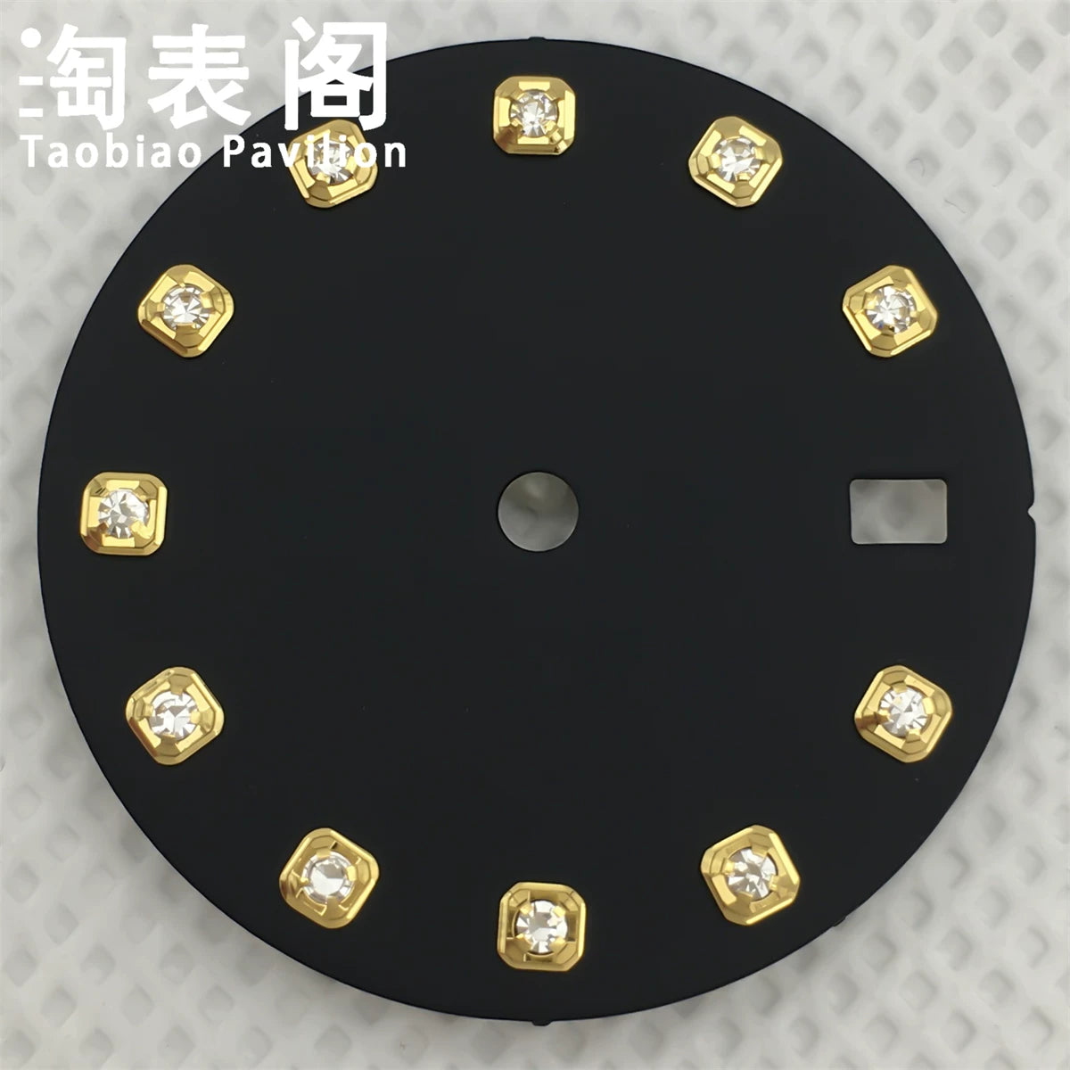 20.5Mm Ladies Watch Dial Diamond Index for NH05A NH06A Movement Modified Accessories