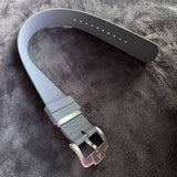 Premium FXD fluorine rubber strap 4 colors with titanium alloy pin buckle 22mm wide Nato Strap