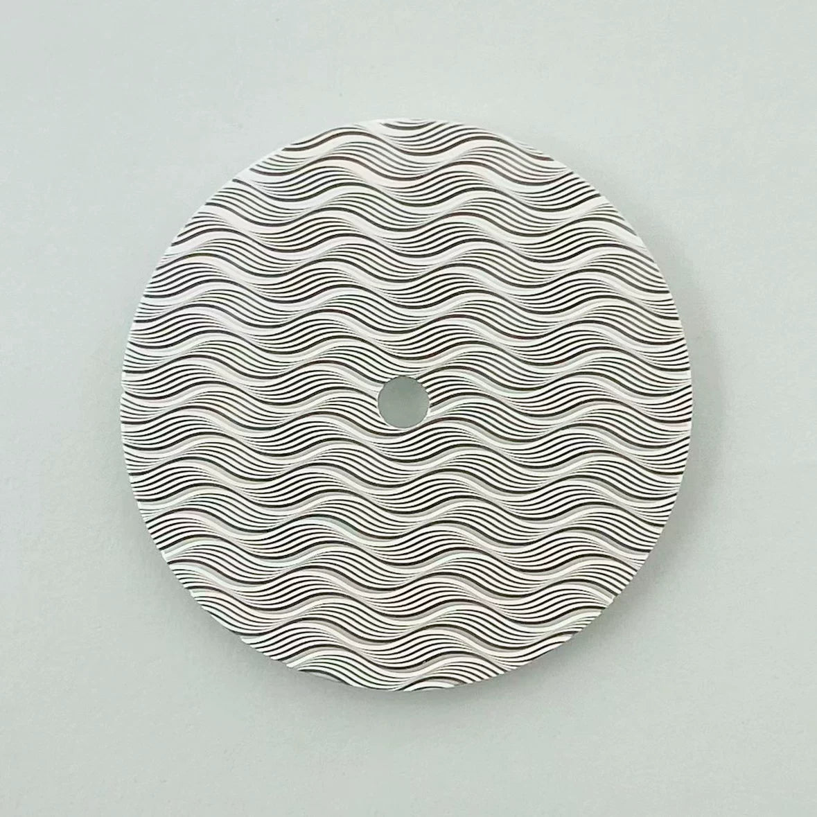 Wave Dial NH35 wavy 28.5mm watch part no hour marker no indice