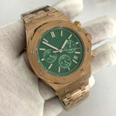 Rose Gold Quartz Royal Oak Octagon Watch