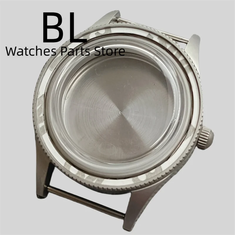 Miyota 9015 watch Case Fifty Fathoms 40mm Retro Domed Sapphire Luminous Bezel For NH35 NH36 NH34 ETA 2824 PT 5000 Miyota 9015 10bar