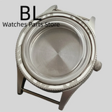 Miyota 9015 watch Case Fifty Fathoms 40mm Retro Domed Sapphire Luminous Bezel For NH35 NH36 NH34 ETA 2824 PT 5000 Miyota 9015 10bar