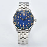 Customizable Seamaster Watch Miyota 8215 Automatic Dive Coated Hardlex Date 20ATM
