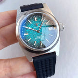 Unimatic U2 Tandorio TD108S 38mm AR Sapphir NH35 20Bar Waffle Strap Pilot