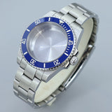 40MM Submariner watch case Eta2824 Sw200 PT5000 Sloping Bezel Sapphire GMT Yacht Master