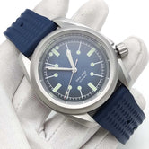 Tandorio Pilot TD145F 40mm Brushed Case Sapphire NH35 5Bar Luminous round thick edge