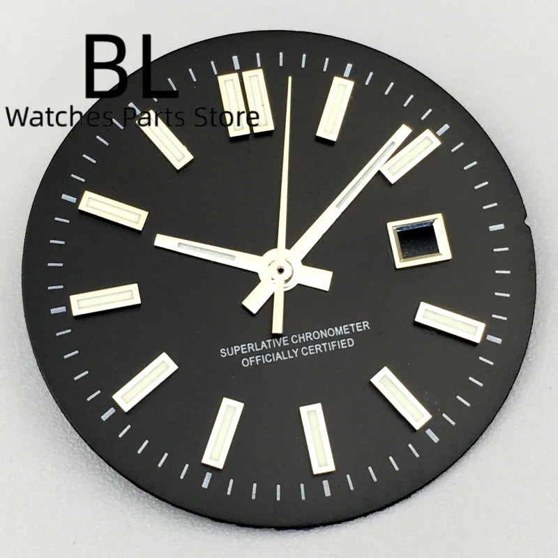 24.5MM Dial for women's watch Sunburst NH05 Watch Dial Gold Rose Sticks Number Women's Mechanical Watch Modified Parts Fit 31mm NH05 NH06 Watch