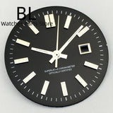 24.5MM Dial for women's watch Sunburst NH05 Watch Dial Gold Rose Sticks Number Women's Mechanical Watch Modified Parts Fit 31mm NH05 NH06 Watch