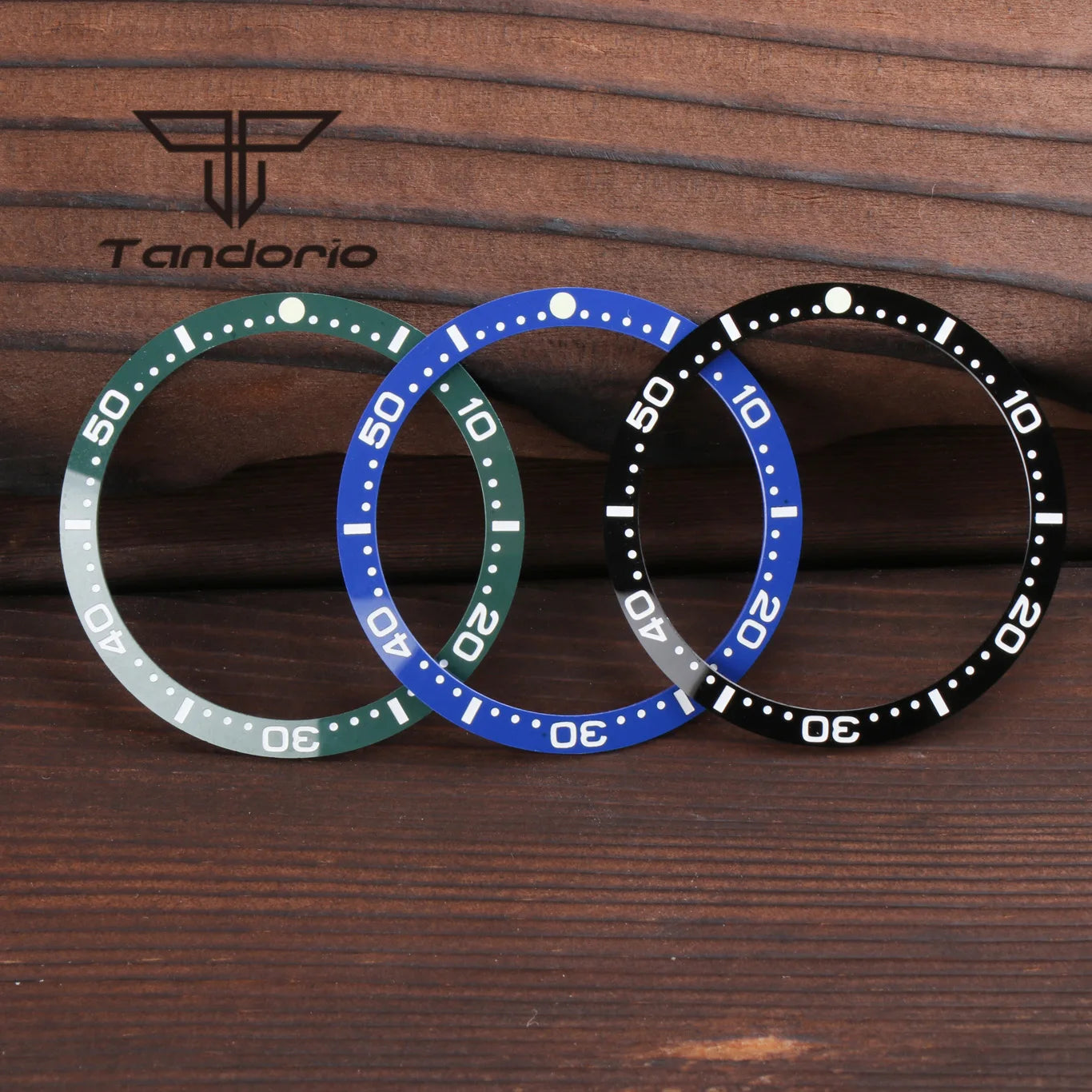 62mas Bezel 39mm*33mm Watch Bezel Insert Ceramic/Aluminum Material Black/Blue/Green/Silver Watch Spare Parts Fit