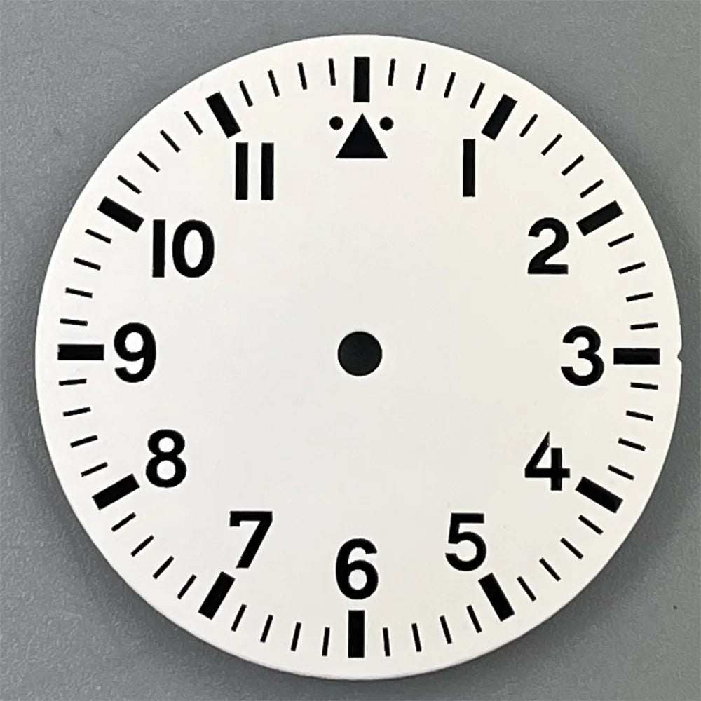 29mm NH35 Watch Dial White Black Blue Dial Green Luminous Fit TMI NH35 NH36 ETA2824 Mingzhu DG2813 Miyota8215 PT5000 Movement