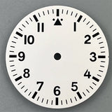 29mm NH35 Watch Dial White Black Blue Dial Green Luminous Fit TMI NH35 NH36 ETA2824 Mingzhu DG2813 Miyota8215 PT5000 Movement