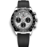 Corgeut 2069 Chronograph watch Panda Daytona 24 hours VK63 Quartz Hardlex 10Bar 39MM