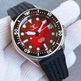 Stainless Steel / Titanium SKX013 Mod 37mm Tandorio TD248A 20ATM Diver Sapphire NH35 Automatic 3.8 Crown