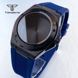 Black PVD 40mm Engineer Watch Case Watchband Sapphire Glass Fit for Engineer Style Watch Mod Accessories NH35 NH36/ETA2824 PT5000 Model