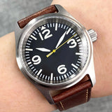 Tandorio pilot watch TD140S 36mm NH35A automatic sapphire 20bar