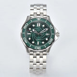 Customizable Seamaster Watch Miyota 8215 Automatic Dive Coated Hardlex Date 20ATM