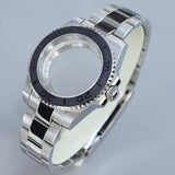 40MM Submariner watch case Eta2824 Sw200 PT5000 Sloping Bezel Sapphire GMT Yacht Master