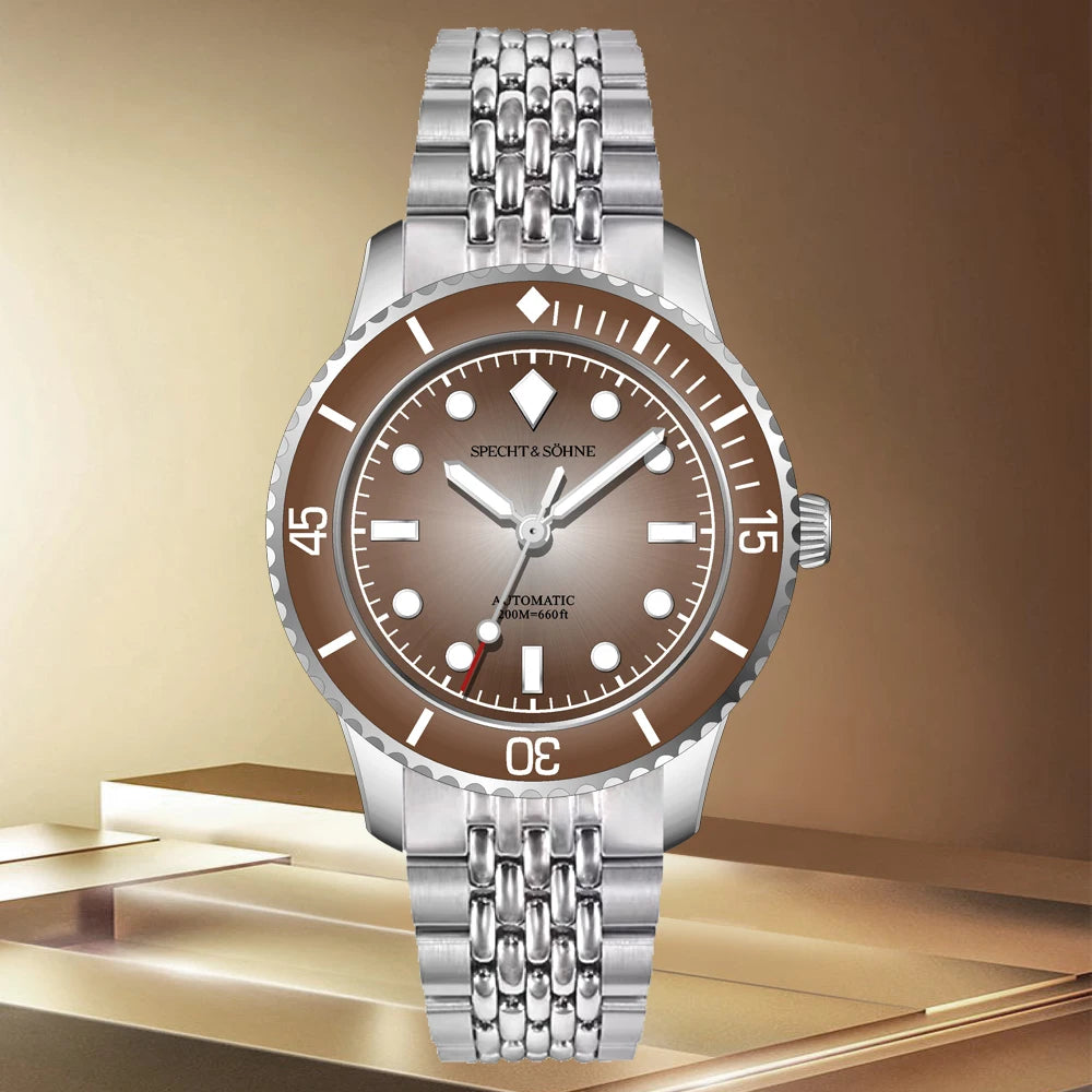 39mm Fifty Fathoms Mod Specht & Söhne SP0033 Miyota 8215 Automatic Watches Sapphire BGW Luminous 20Bar