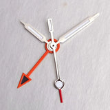 NH34 GMT Dial 29mm Mod black/white Watch Dial Face fit NH34 Automatic Movement Men Watches Part Accessories  Arabic numerals