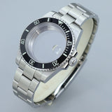 40MM Submariner watch case Eta2824 Sw200 PT5000 Sloping Bezel Sapphire GMT Yacht Master