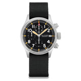 Militado ML1868KF Chronograph Watch  VK67 Quartz 10Bar 39MM Multifunction Military Watch BGW 9 Lume