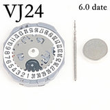 Women Tank Watch Case Roman Markers 27*35mm No Logo For Seiko VJ24 Quartz Movement Mod Parts