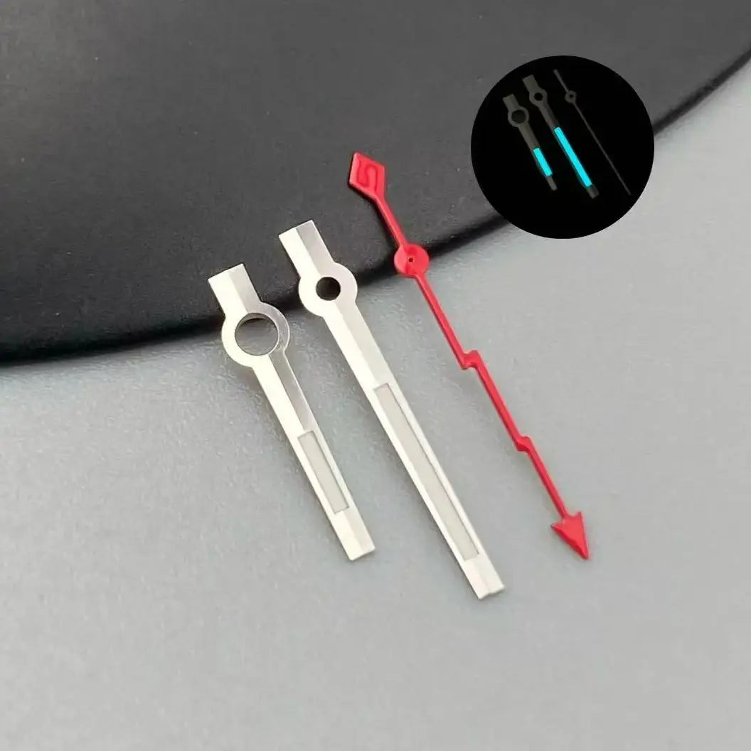 28.5mm NH35 Dial Roman numerals White Vintage No logo Single calendar Fit NH35 NH36 Movement Watch Dial Accessories