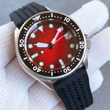 Stainless Steel / Titanium SKX013 Mod 37mm Tandorio TD248A 20ATM Diver Sapphire NH35 Automatic 3.8 Crown