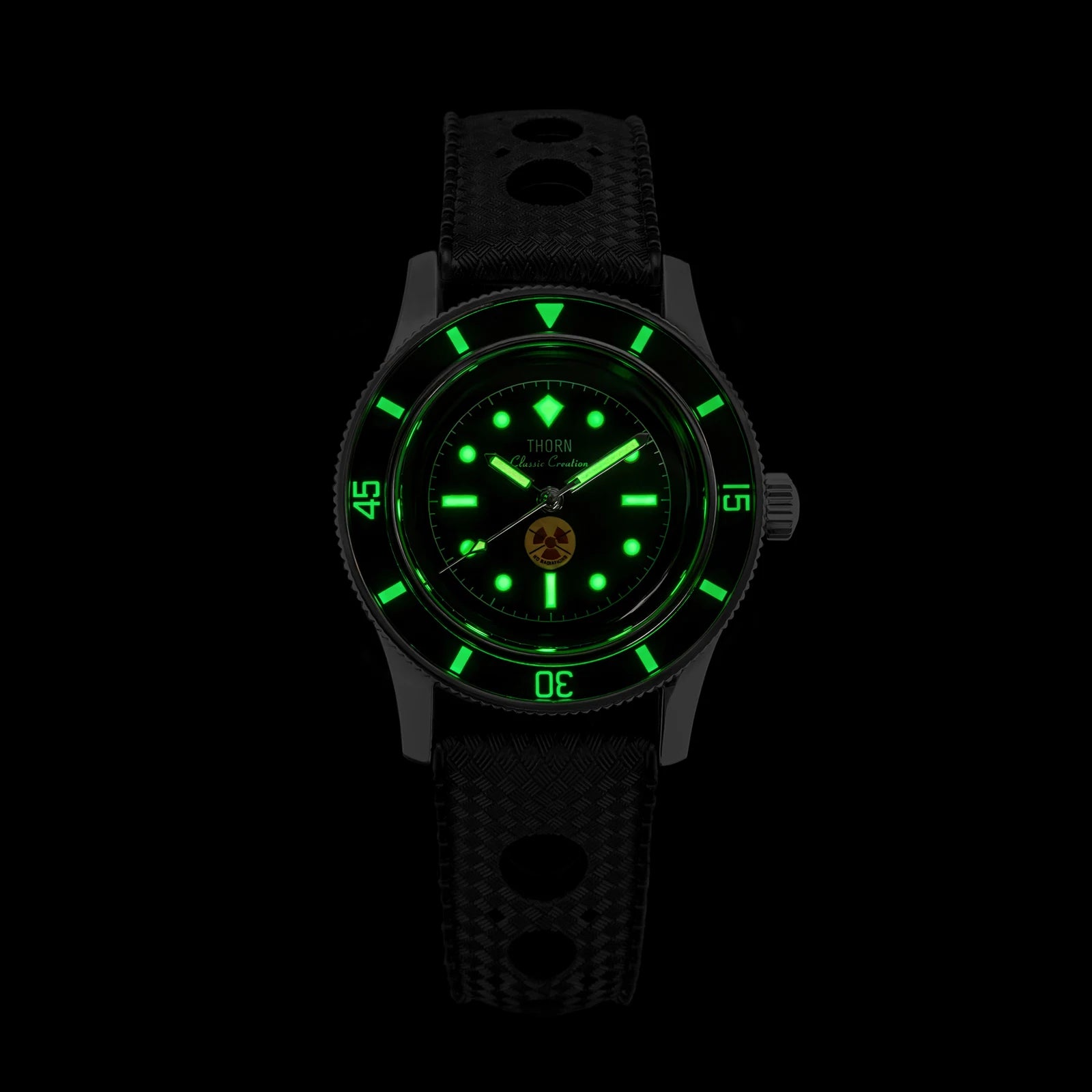 38mm Titanium Diver Fifty-Fathoms Thorn T009 PT5000 Movement Sapphire Luminous 20ATM