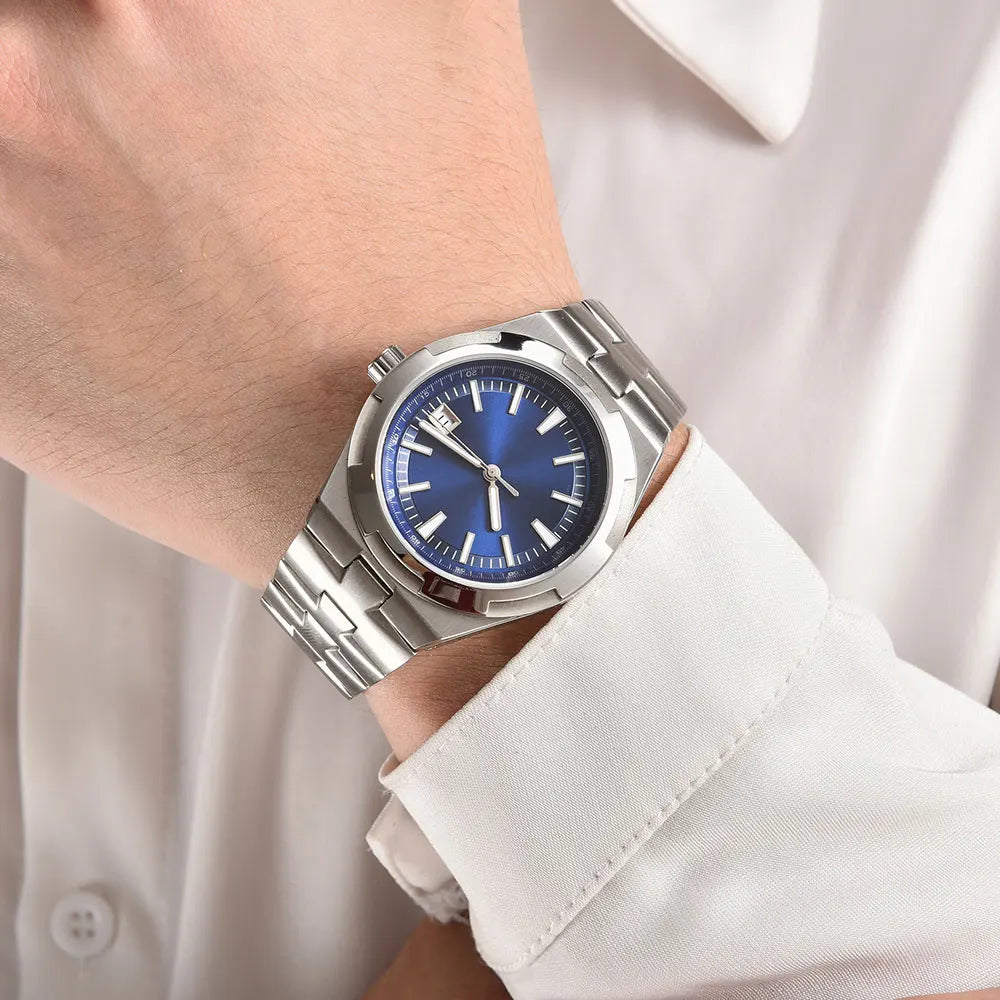 Miyota 8215 Overseas MOD customizable luxury watch 41mm sapphire Miyota 8215 Overseas MOD customizable luxury watch 41mm sapphire