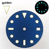 151 type of dials Submariner 28.5mm dial with calendar window suitable for NH35 movement luminous dial can support DIY dial customization name/logo