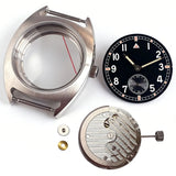 36mm Identity Crisis Mod ST1701 Sub Second watch Case set Stainless Steel With 30mm dial 10ATM Sapphire