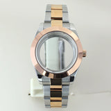 36mm 39mm Bevel Edge Watch Case Bracelet Sapphire Crystal For Seiko NH35 NH36 NH38 NH34 Miyota8215 Movement 28.5 Dial