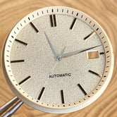 33.5mm Salmon Pink Black White Watch Dial Silver Hand Set Fit NH35 NH36 Automatic Movement Diving Men Watch Parts