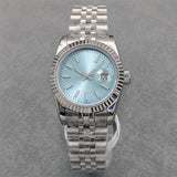 31mm Lady Watch DateJust Japan NH05 Automatic Sapphire Glass 100M Waterproof Women‘s Watch Fluted Bezel’