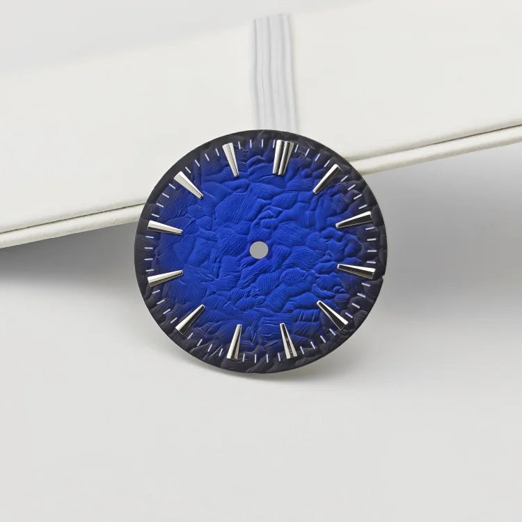 28.5mm NH35 Watch Dial Stone Grain NH36 Surface Diving Watch Using Modified Mechanical Watch Face Exquisite Dials