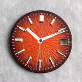 29mm Glossy Texture watch dial Luminous Fit NH35 NH36 Automatic Movement For Diving Men Watch Parts Accessories