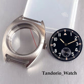 36mm Identity Crisis Mod ST1701 Sub Second watch Case set Stainless Steel With 30mm dial 10ATM Sapphire