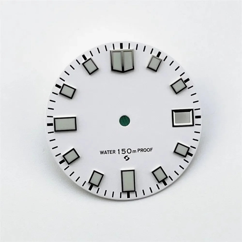 NH35 Dial Green Luminous with Single Calendar Window Watch