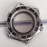 41mm Seamaster Watch Case 316 Stainless Steel 100M Waterproof for NH35 NH36 NH38 Movements 31mm Dial Watch Accessories