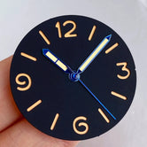 42mm Radiomir Mod Watch Case set 20ATM Sapphire Glass 35mm California dial Luminous NH35 NH36 ETA2824 Miyota8215 Movement Watch Parts