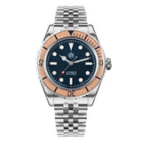 San Martin Diver SN0133 40mm NH35 Automatic AR Sapphire Bezel J-type Bracelet Waterproof 200m Swiss Lume