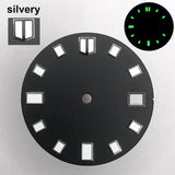 151 type of dials Submariner 28.5mm dial with calendar window suitable for NH35 movement luminous dial can support DIY dial customization name/logo